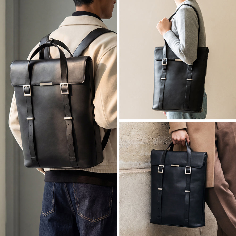 MOSHI Bags Aresta Convertible Laptop Tote sac ordinateur convertible noir