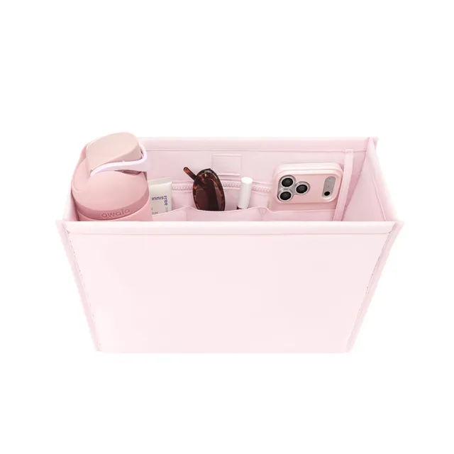 CASE-MATE Tote Accessories Tote Organizer organiseur de sac moyen Ballet Pink 7 compartiments