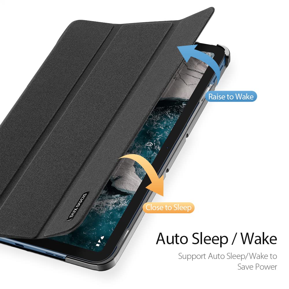 Dux Ducis Domo Series coque Nokia T20 2021 noire support