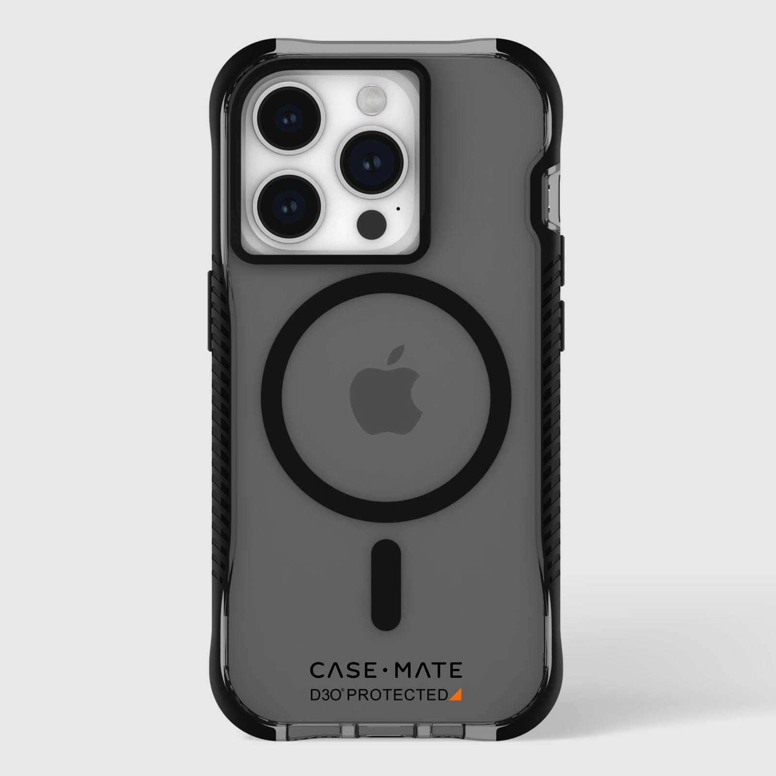 CASE-MATE Phone Cases Tough Grip D3O® Black MagSafe coque iPhone 15 Pro noire