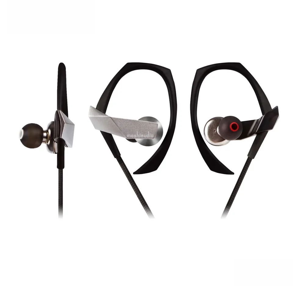 Moshi Audio Clarus écouteurs à micro argent transducteurs doubles