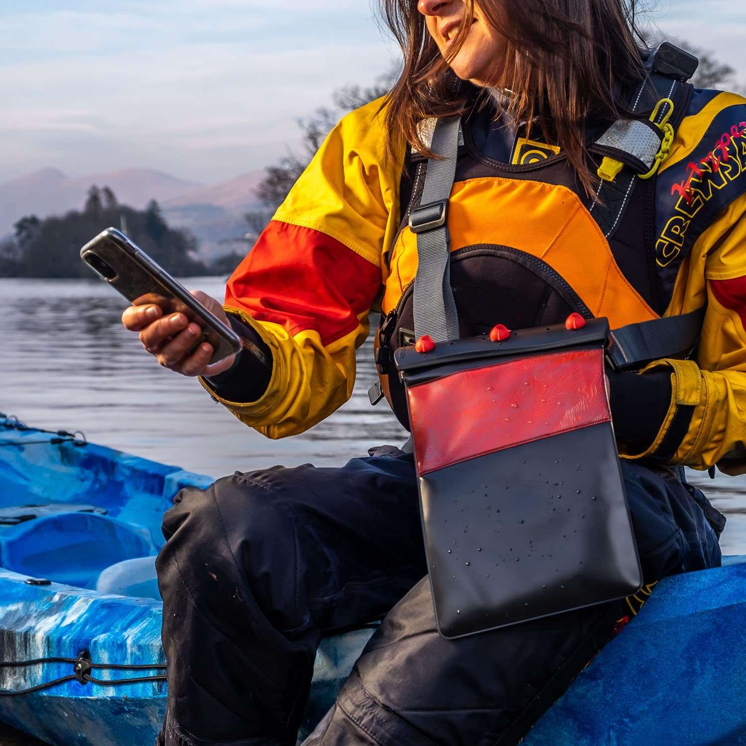 Aquapac Travel Multi-Purpose & Storage Waterproof Shoulder Case Topo étui étanche grand