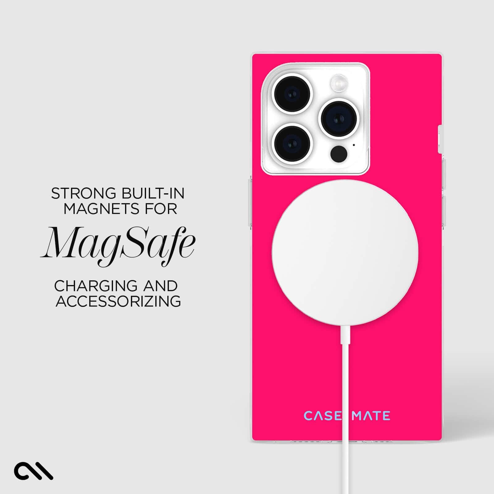 CASE-MATE Phone Cases Neon Watermelon BLOX MagSafe coque iPhone 15 Pro