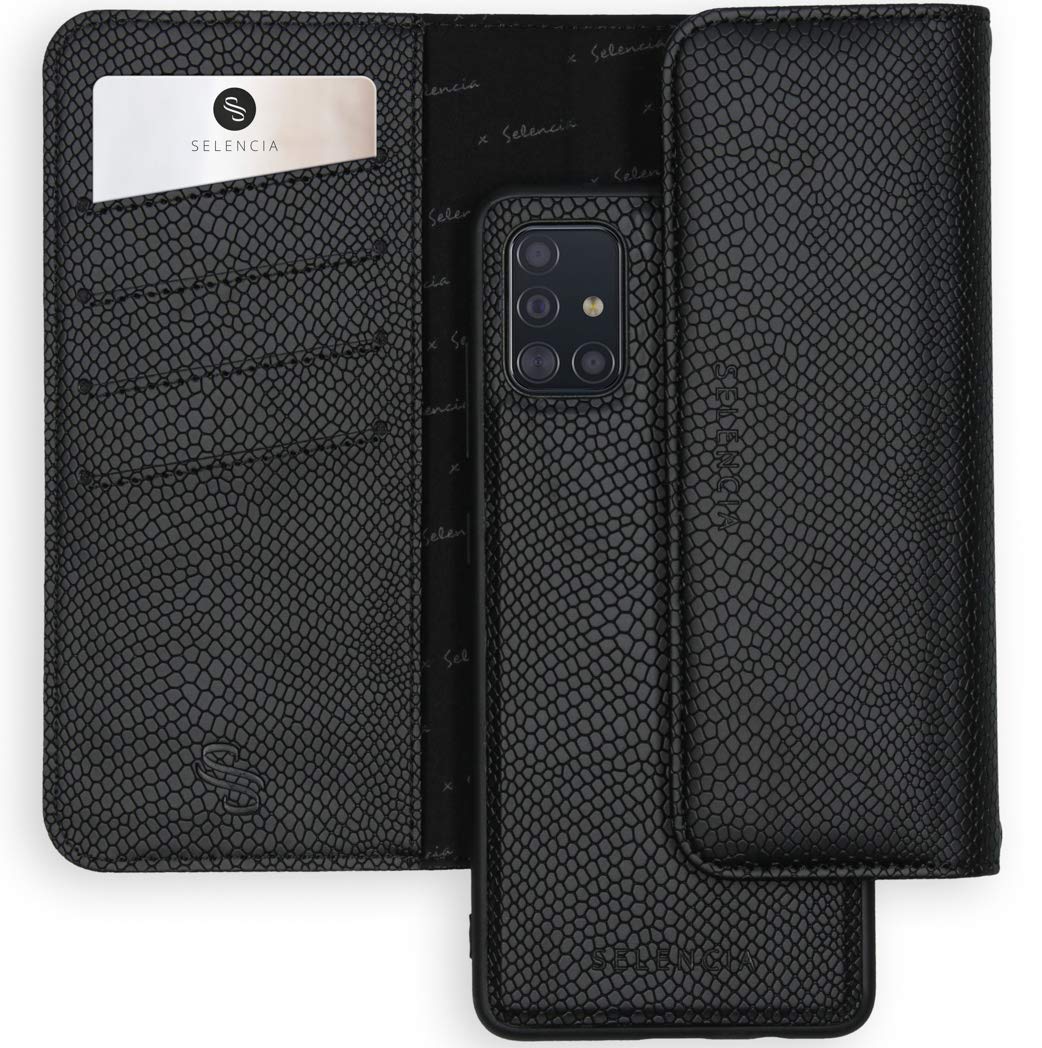 SELENCIA Tierra Pochette Samsung Galaxy A51 avec coque amovible et bandoulière