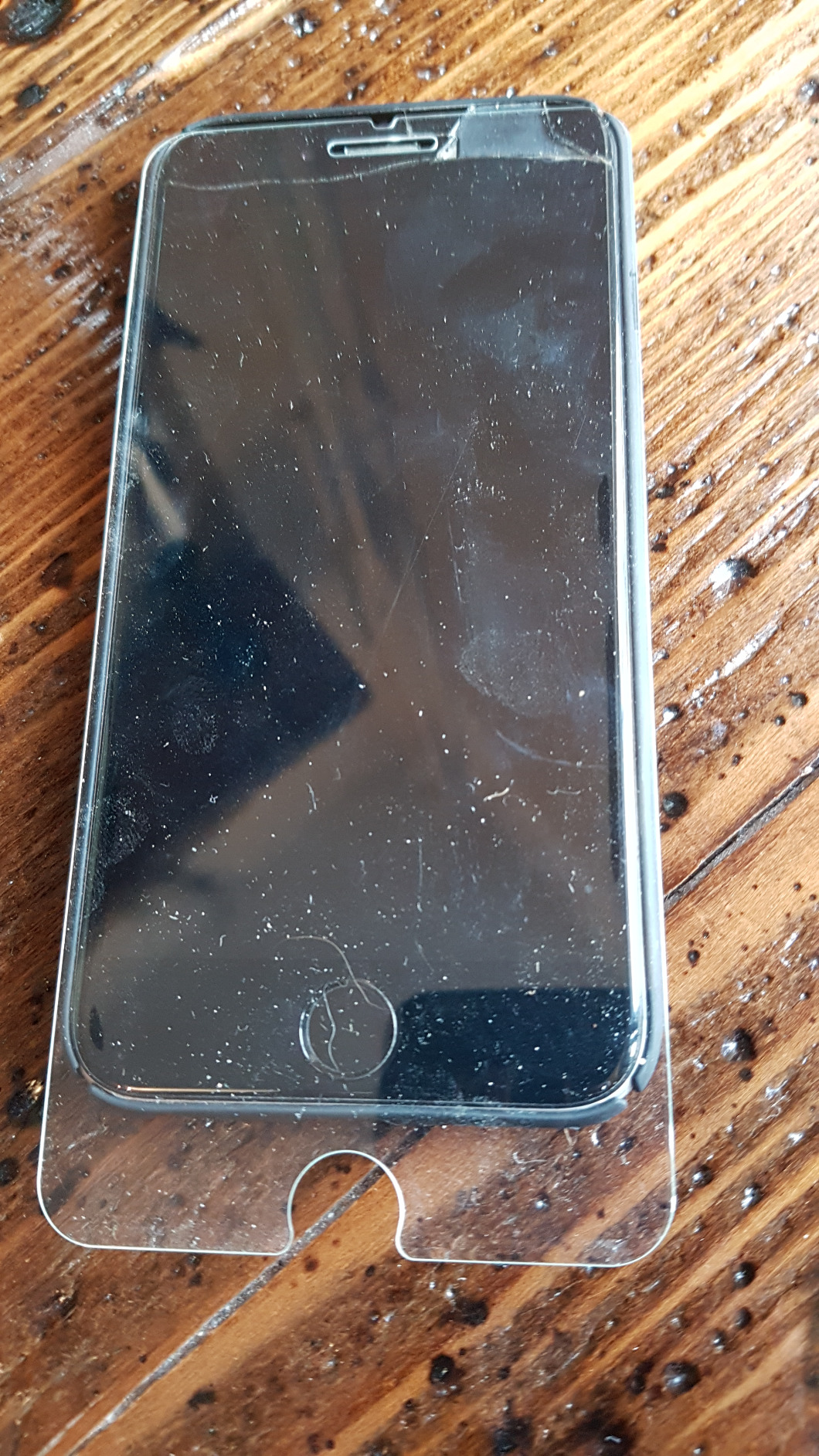 SELENCIA Protection d’écran en verre trempé iPhone 8 Plus 7 Plus transparent