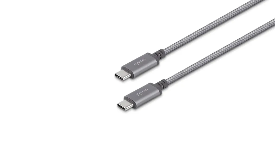 Moshi Integra™ câble USB-C 1 m argent jet 60 W