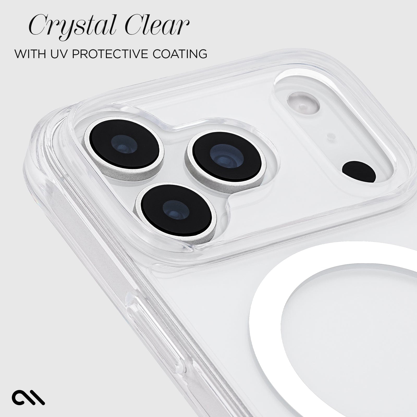 CASE-MATE Tough Clear MagSafe coque iPhone 17 Pro transparente antichoc