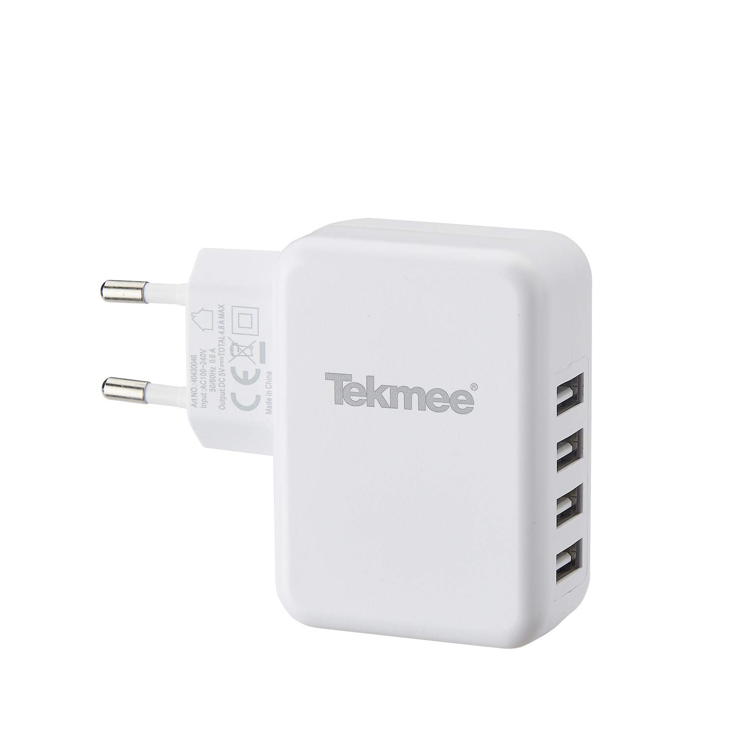 Tekmee Chargeurs muraux chargeur secteur USB 4 ports 30 W