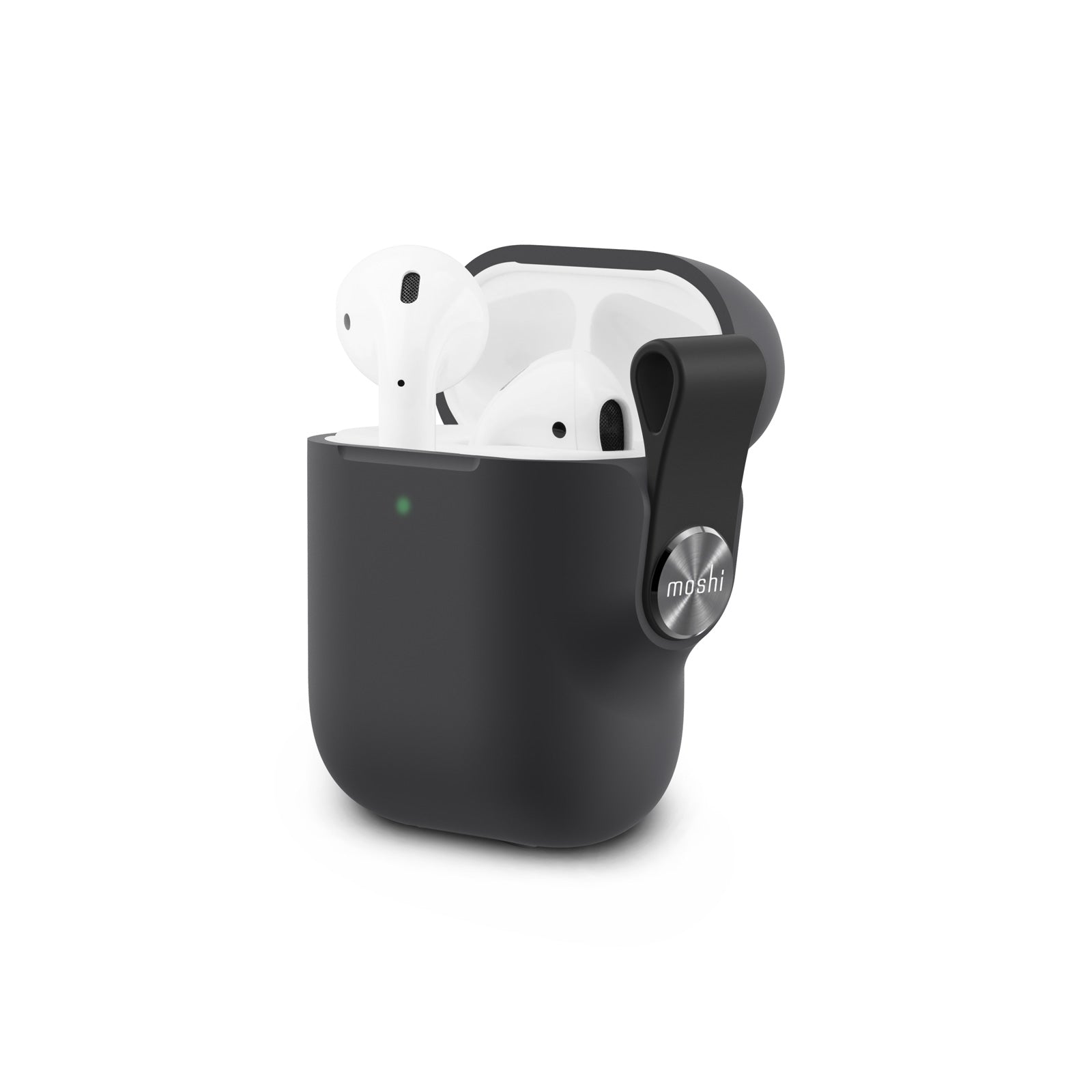 Moshi Cases Pebbo Protective Case for AirPods coque AirPods Pro 2 beige, charge sans fil