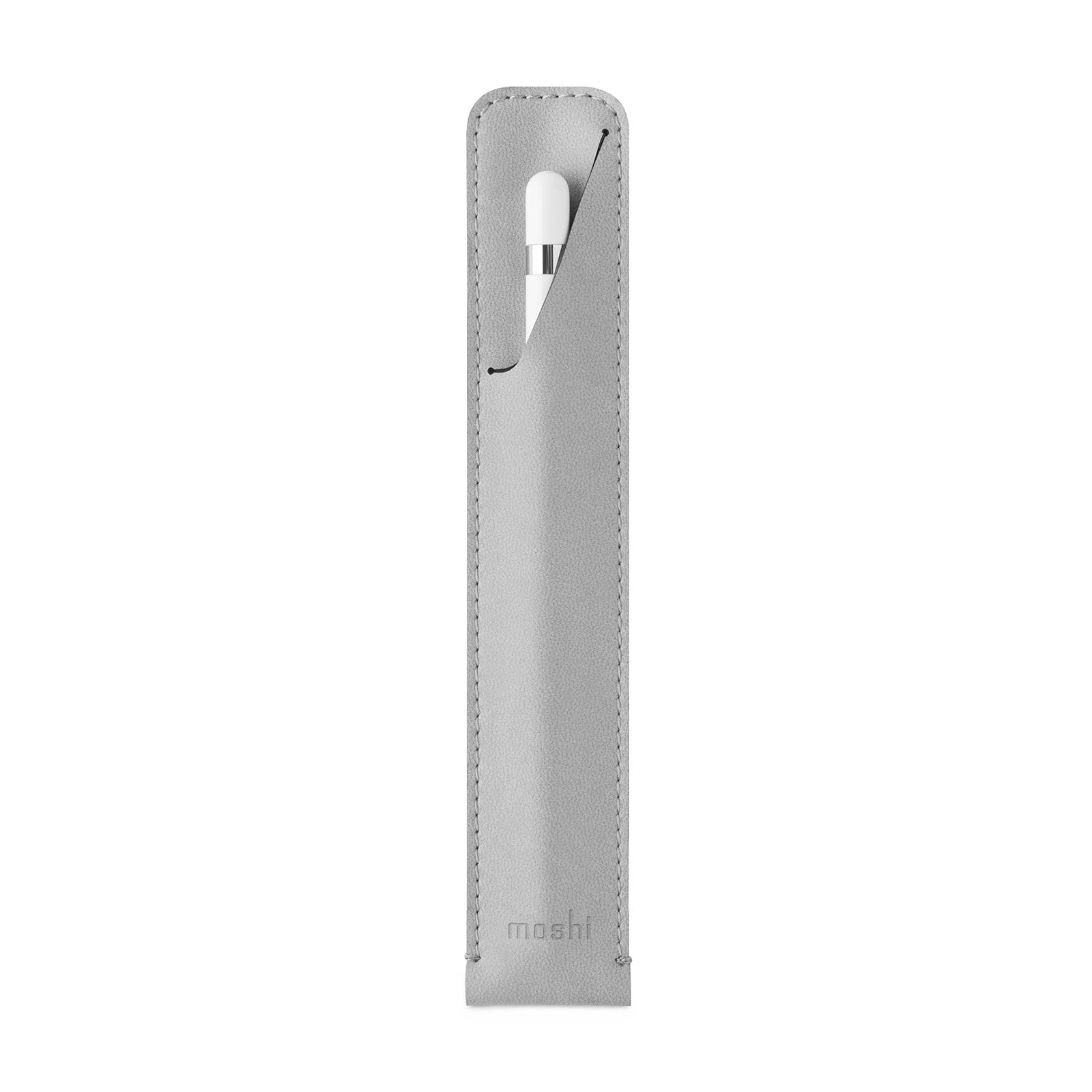 Moshi Accessories Apple Pencil Vegan Leather Case étui noir en cuir végan