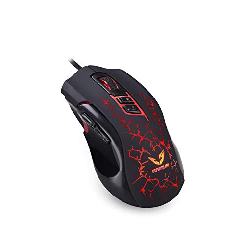 WE GAMIUM souris gamer 3200 DPI 8 boutons filaire