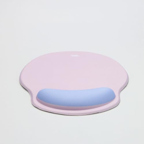 WE WE POP tapis de souris violet avec repose-poignet en tissu
