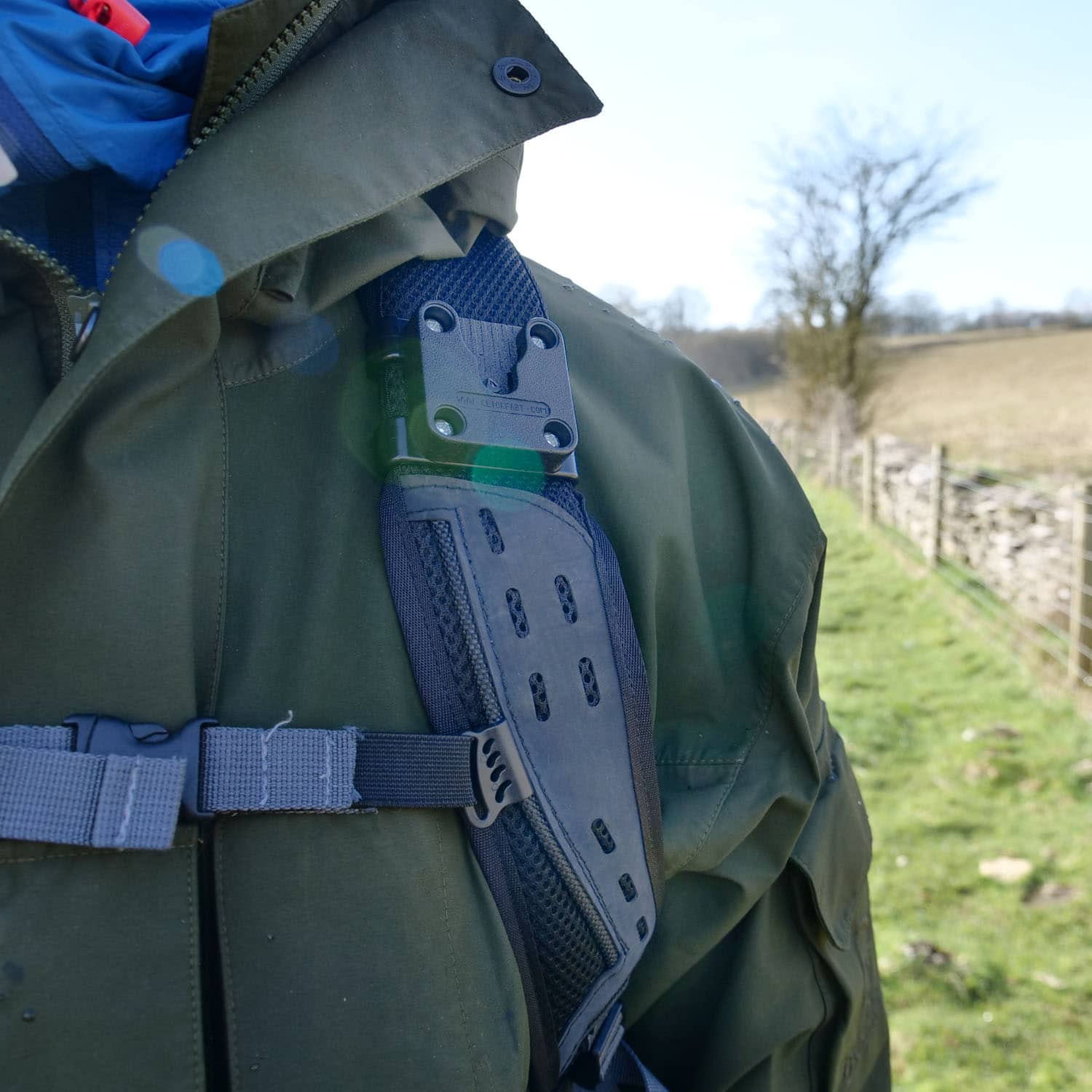 Aquapac DockSystem Backpack Mount support de sac à dos 970 sans outil