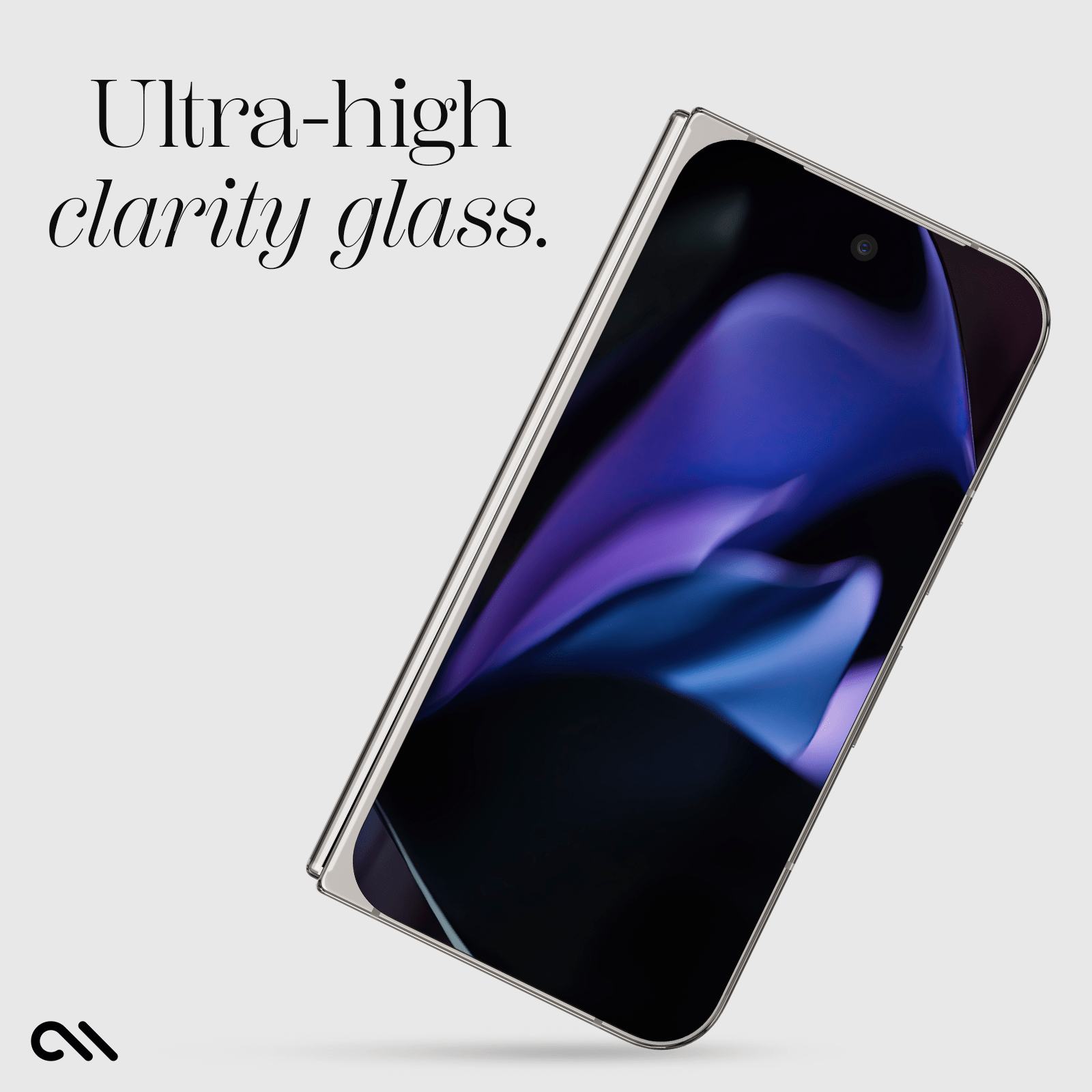 CASE-MATE Screen Protectors Ultra Glass Screen Protector verre Pixel 9 Pro Fold, transparent