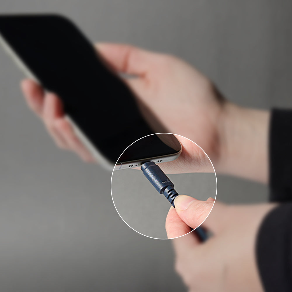 Moshi Cables and Adapters Integra 240W USB-C to USB-C Cable with Slim Connector câble USB-C 2 m bleu nuit