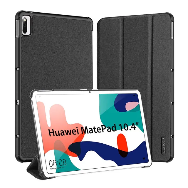Dux Ducis Domo Series coque Huawei MatePad 10.4 noire support