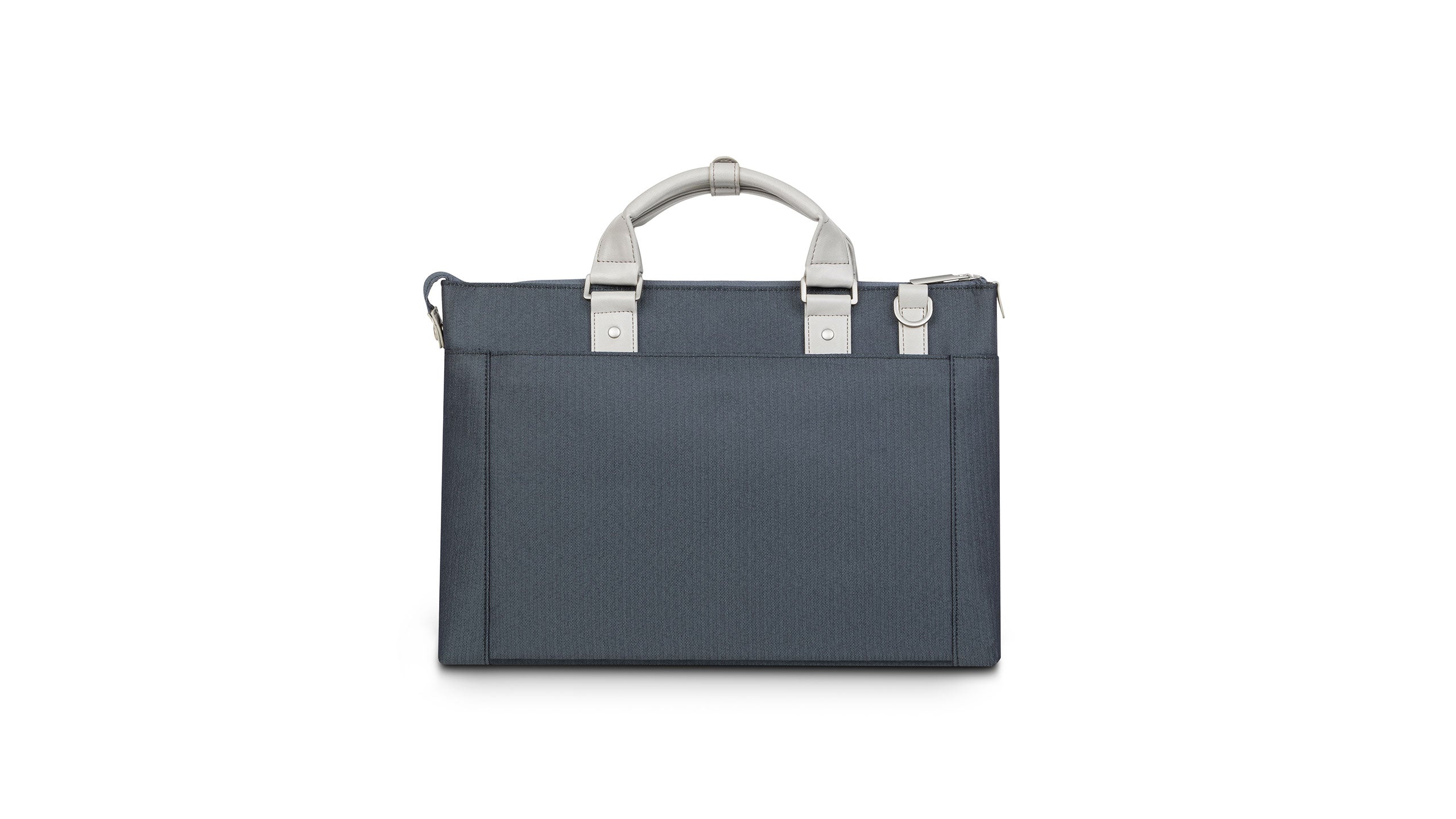 Moshi Bags Urbana Lite Slim Laptop Briefcase sacoche ordinateur 13 pouces Herringbone Blue