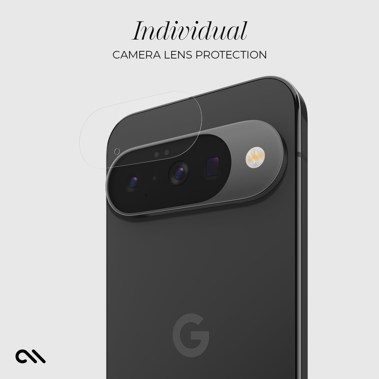 CASE-MATE Lens Protectors Glass Camera Lens Protector Pixel 10 Pro protection caméra verre transparent