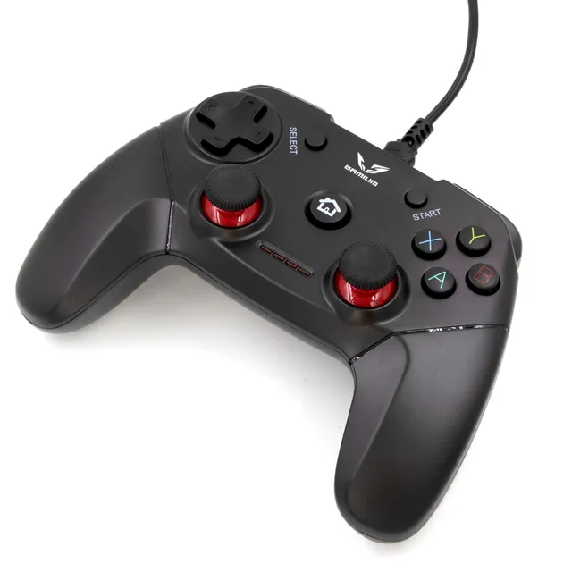 WE GAMIUM manette PS3 filaire USB câble 1,8 m 12 boutons