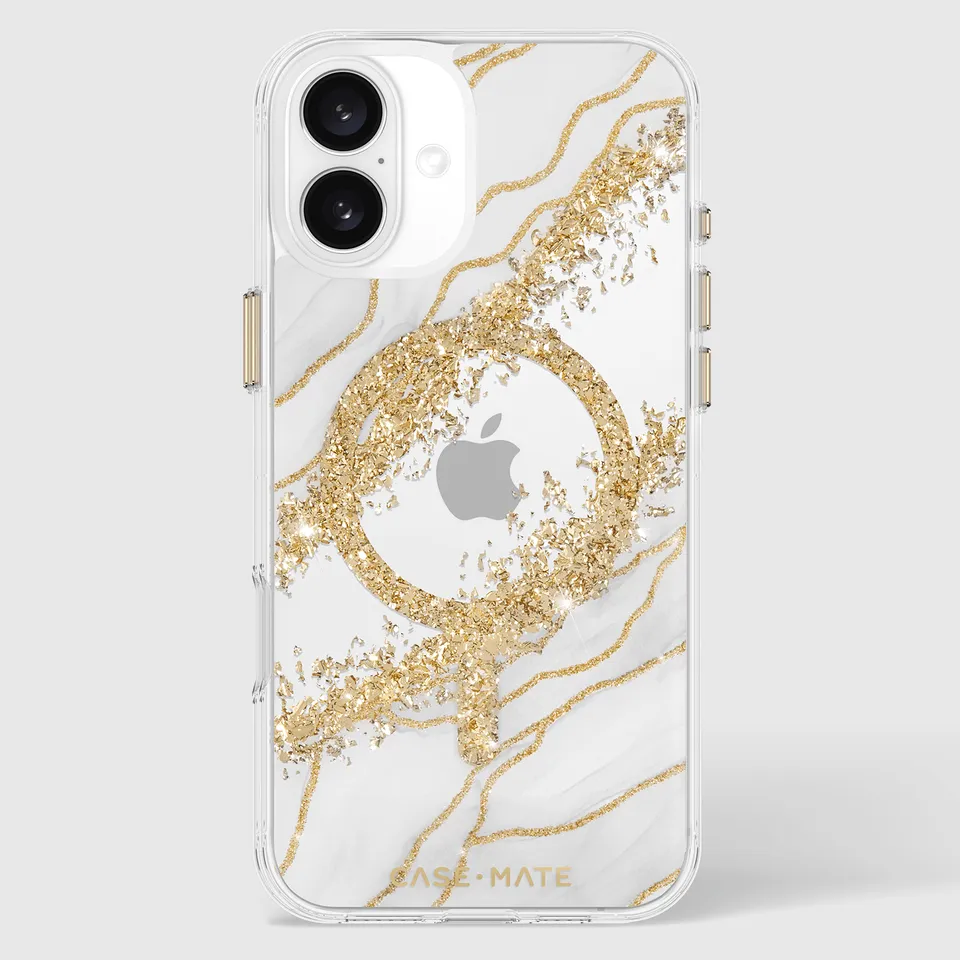 CASE-MATE Karat Granite MagSafe coque iPhone 16 Plus marbre