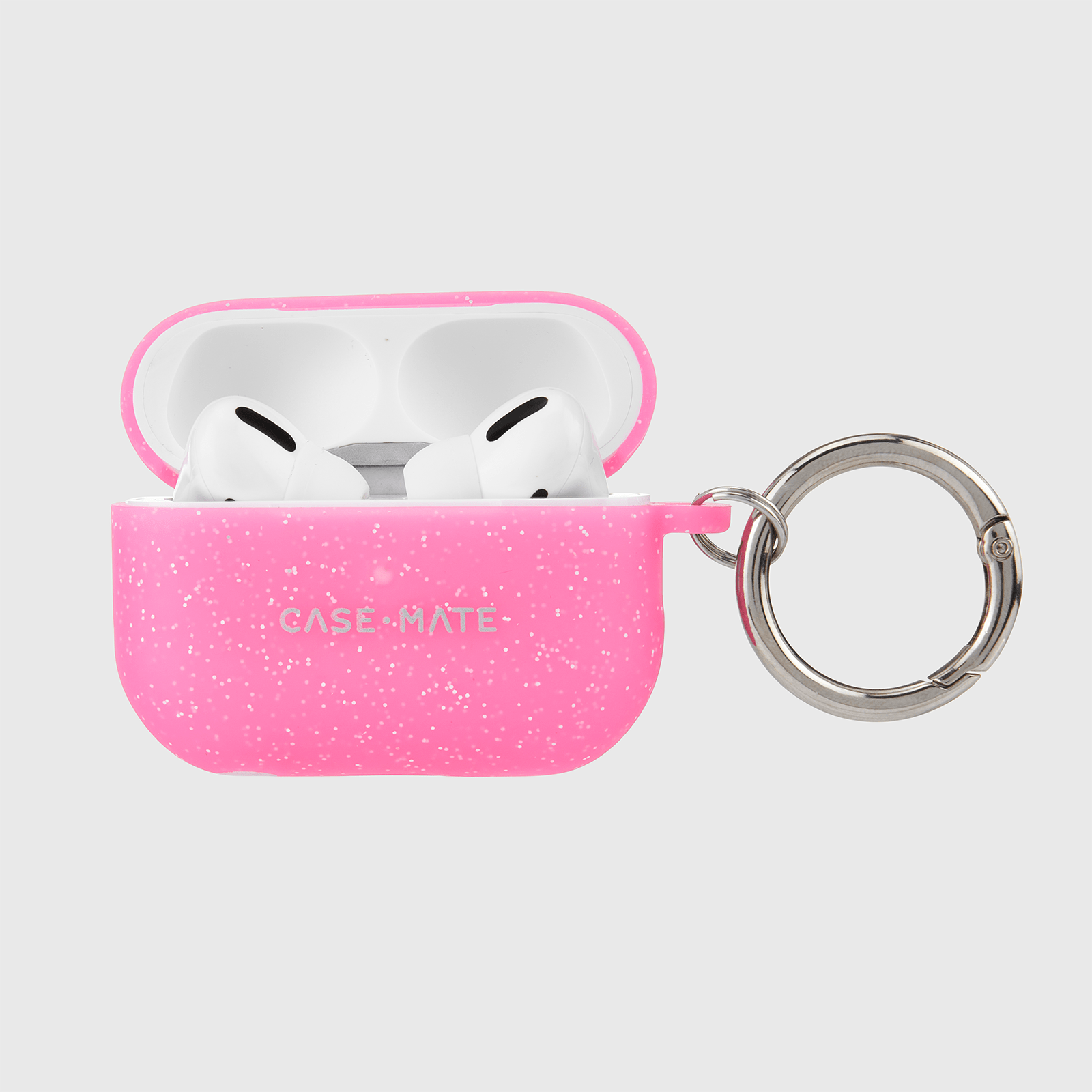 CASE-MATE Gelli Pink Sparkle étui AirPods Pro 1 et 2 rose pailleté