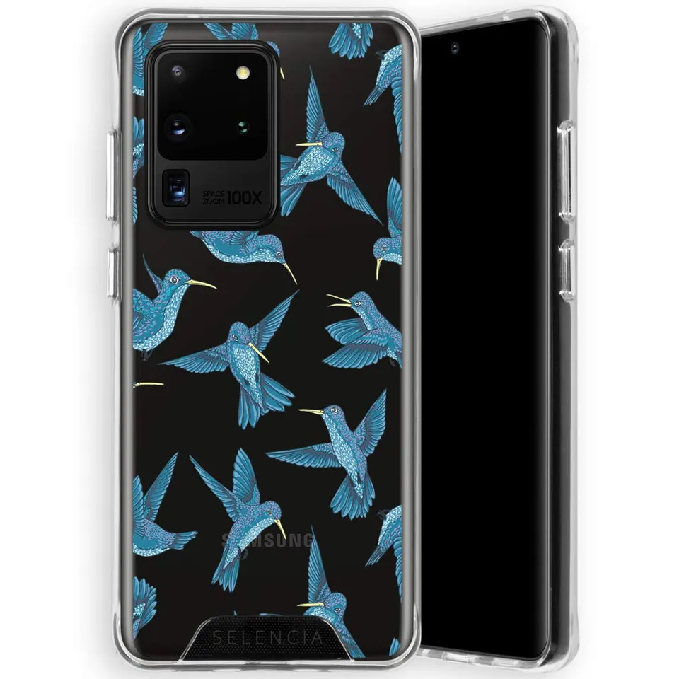 SELENCIA Coque arrière Zarya Fashion coque Samsung Galaxy S20 Ultra, protection Qi