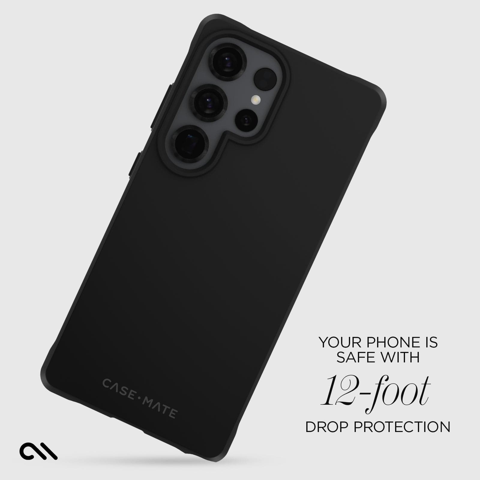 CASE-MATE Phone Cases Tough Black coque Galaxy S25 Ultra noire antichoc