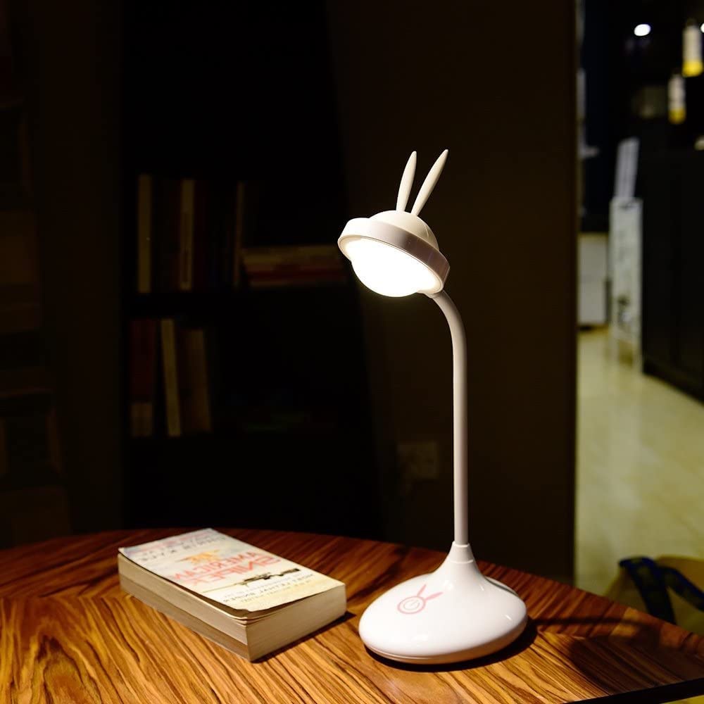 WE WEKIDS Veilleuse Lapin lampe rechargeable USB blanc LED