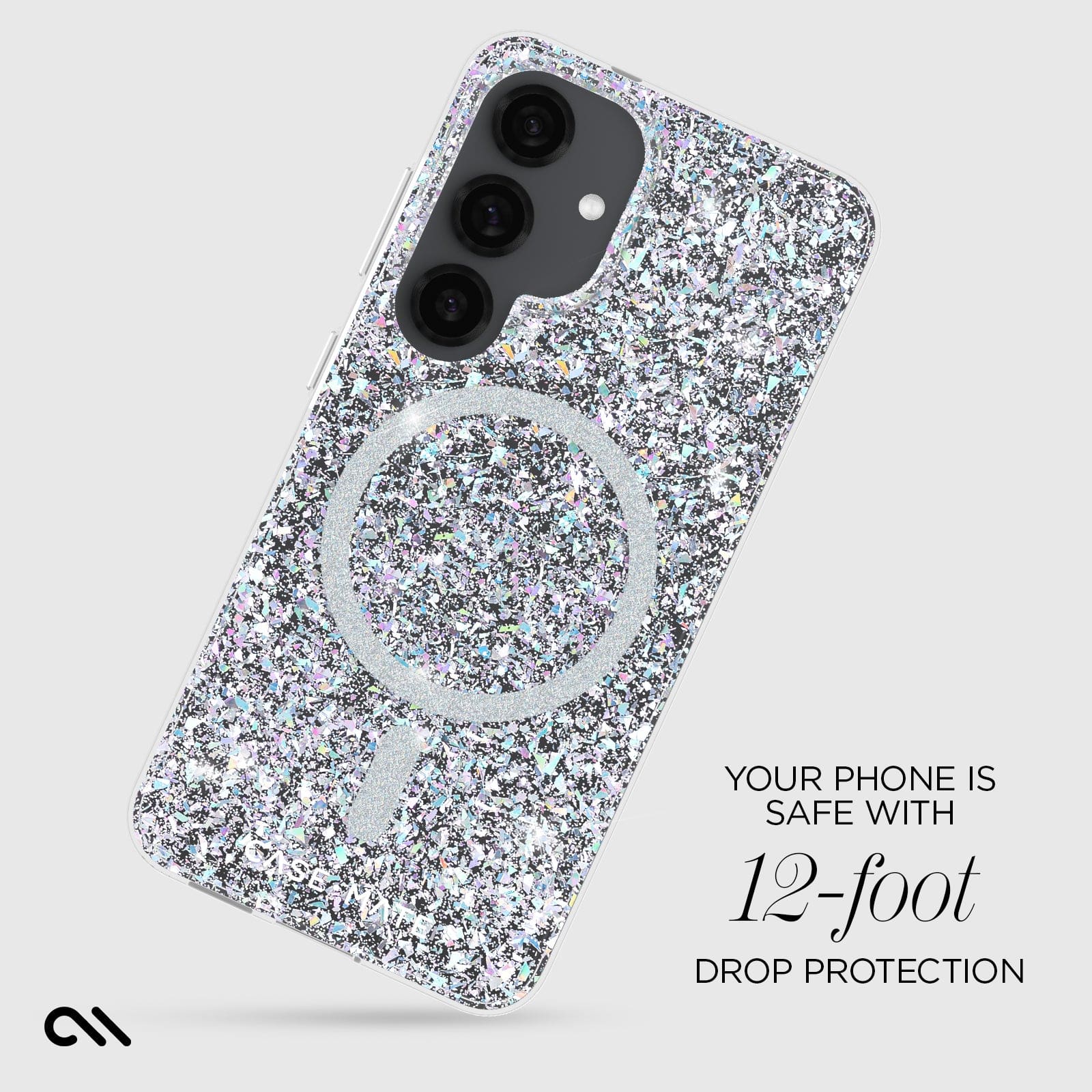 CASE-MATE Phone Cases Twinkle Disco coque Galaxy S25 irisée