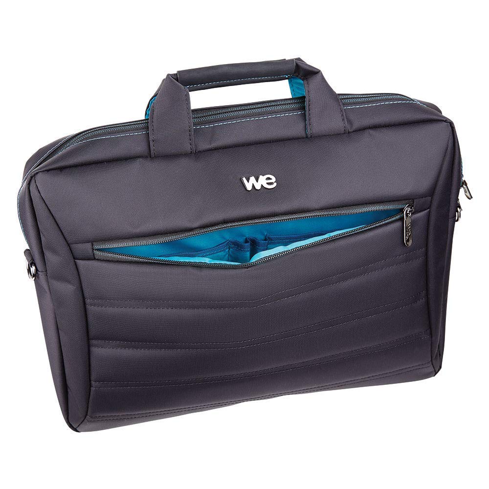 WE Informatique sacoche ordinateur portable 14 pouces noire rembourrée