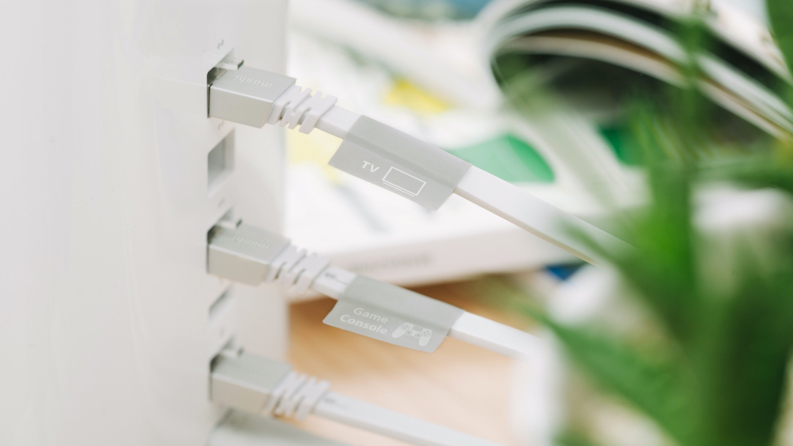 Moshi Cables and Adapters Gigabit Ethernet Cat 6 câble réseau 3,6 m blanc plat