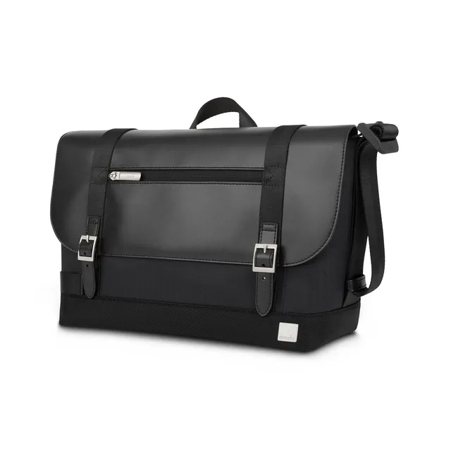 Moshi Bags Carta Compact Messenger Bag sacoche noire 13 pouces RFID