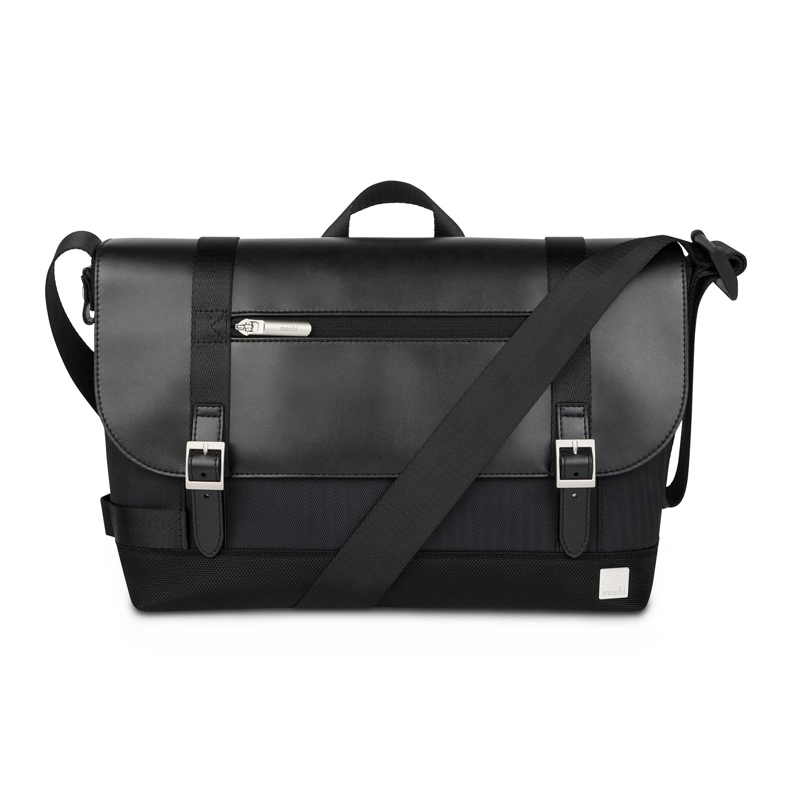 Moshi Bags Carta Compact Messenger Bag sacoche noire 13 pouces RFID