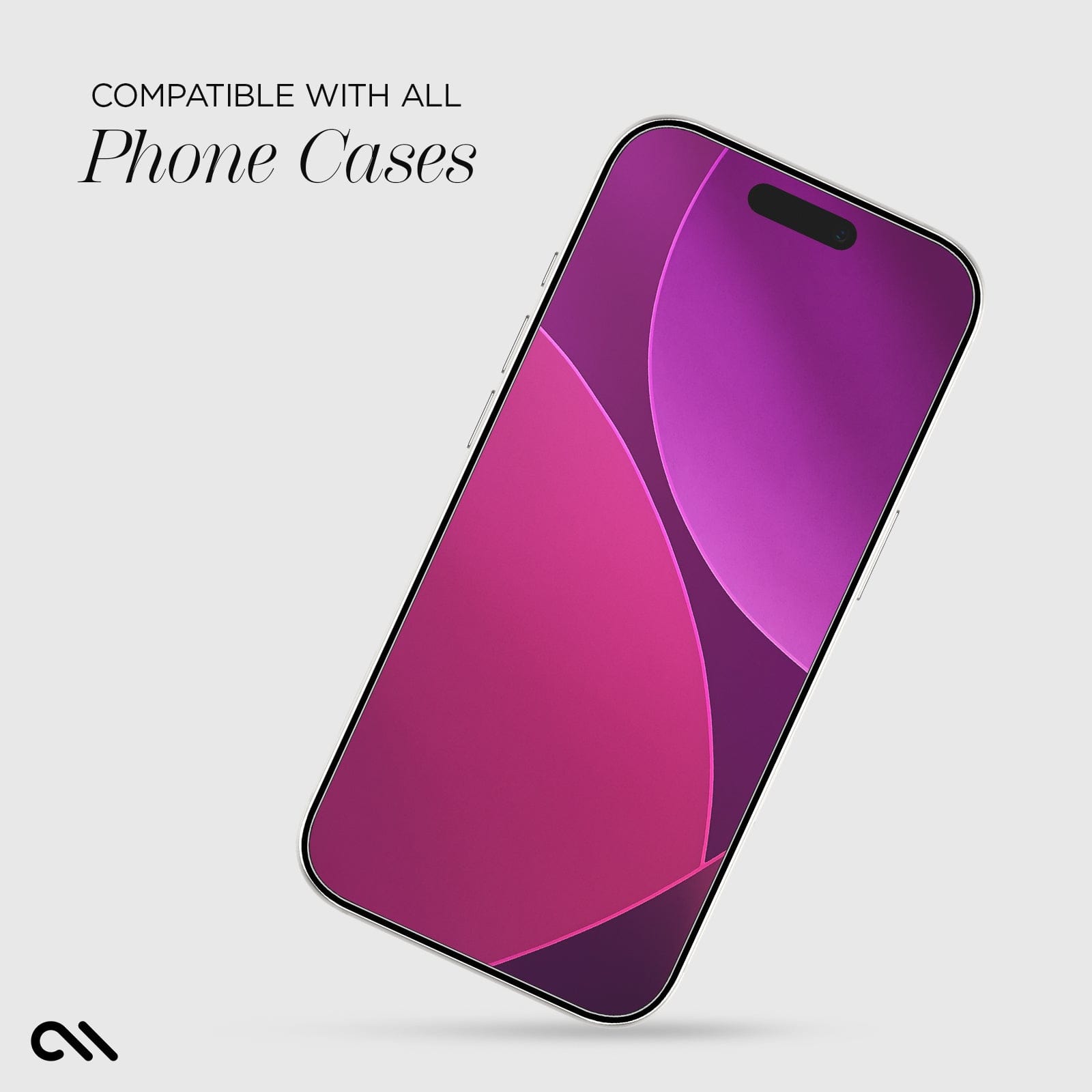 CASE-MATE Screen Protectors Easy Apply Glass verre trempé 3 pièces transparent haute clarté