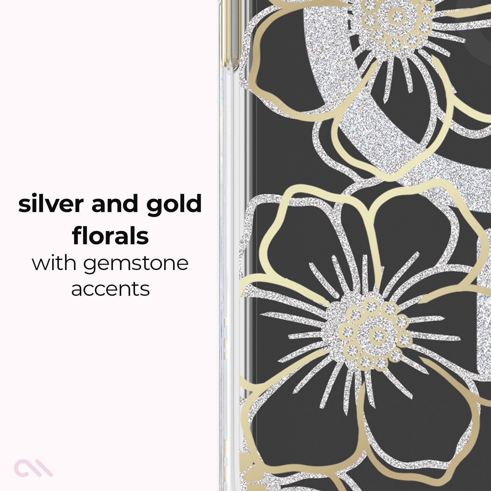 CASE-MATE Phone Cases Floral Gems coque Pixel 11 Pro florale