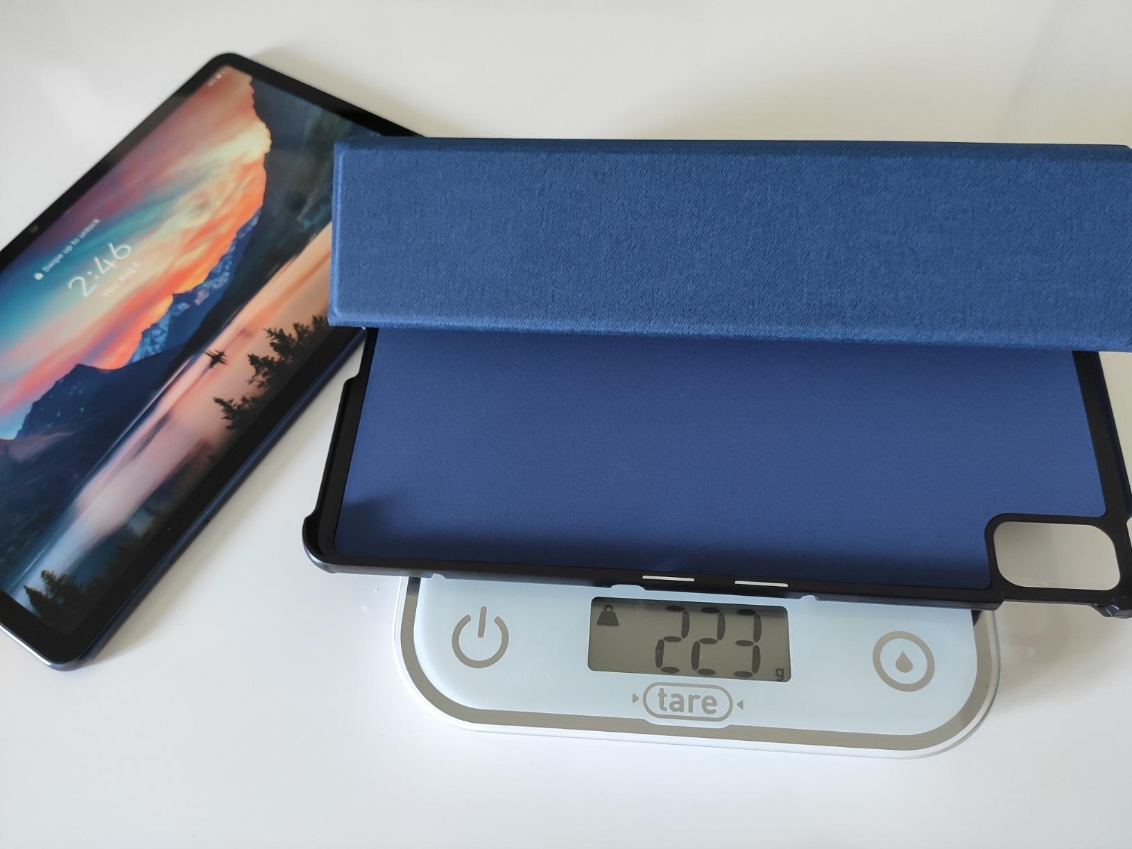 Dux Ducis Domo Series coque Huawei MatePad 10.4 bleue support