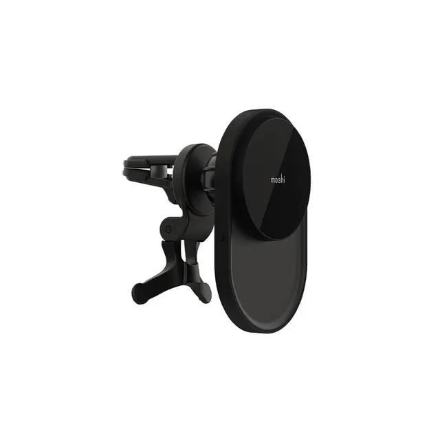 MOSHI Chargers Qi2 Magnetic Wireless Car Charger chargeur voiture sans fil 15 W noir brume