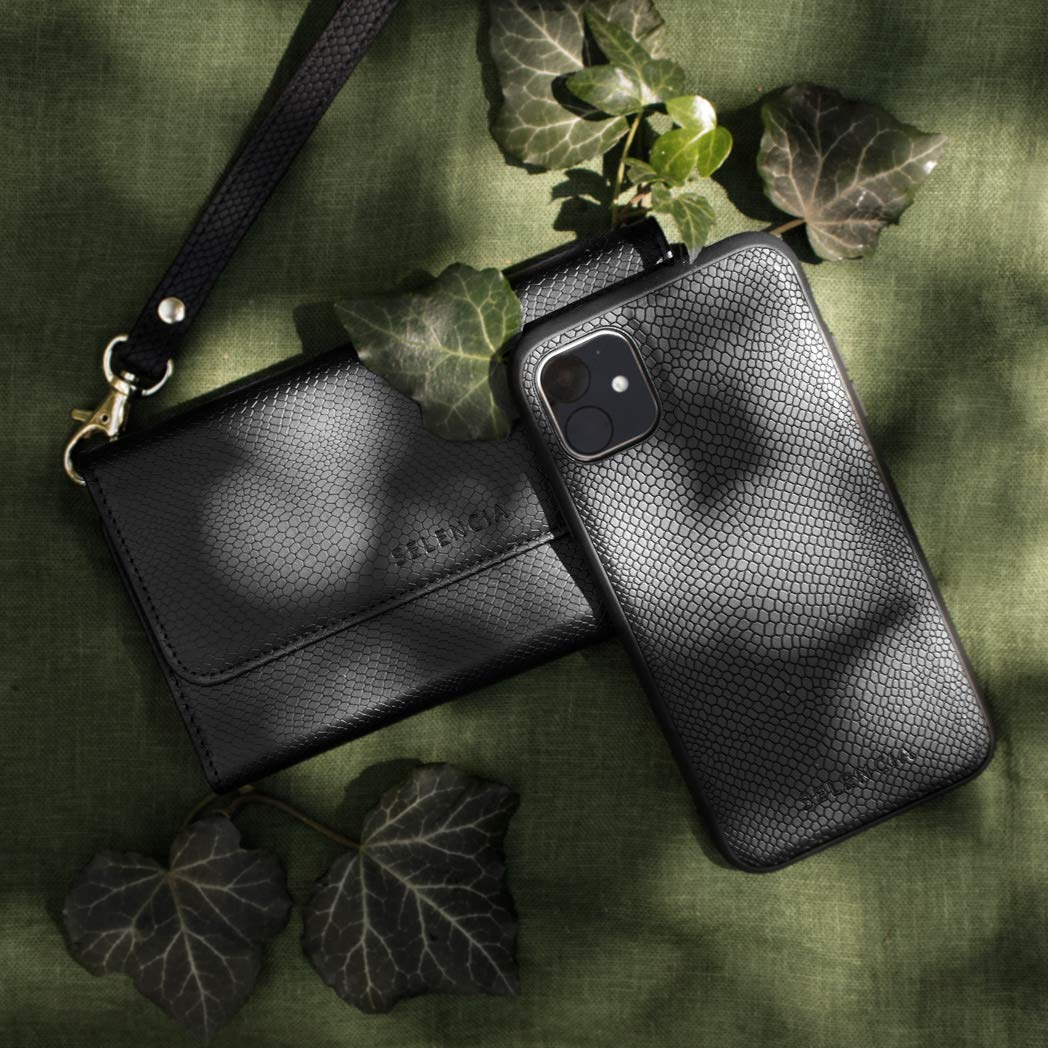 SELENCIA Pochette de protection Tierra étui Samsung Galaxy S20 noir