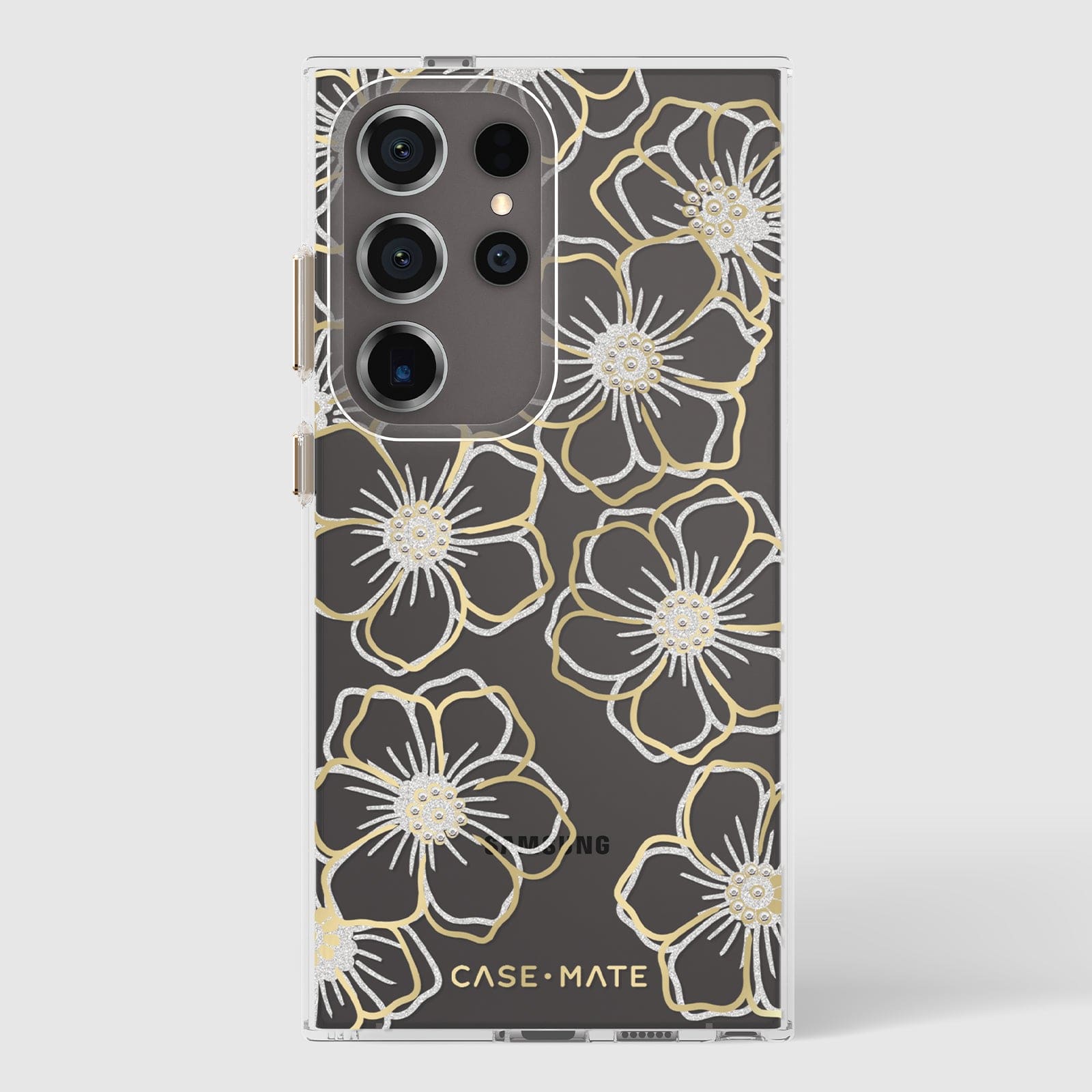 CASE-MATE Phone Cases Floral Gems coque Galaxy S24 Ultra motif floral