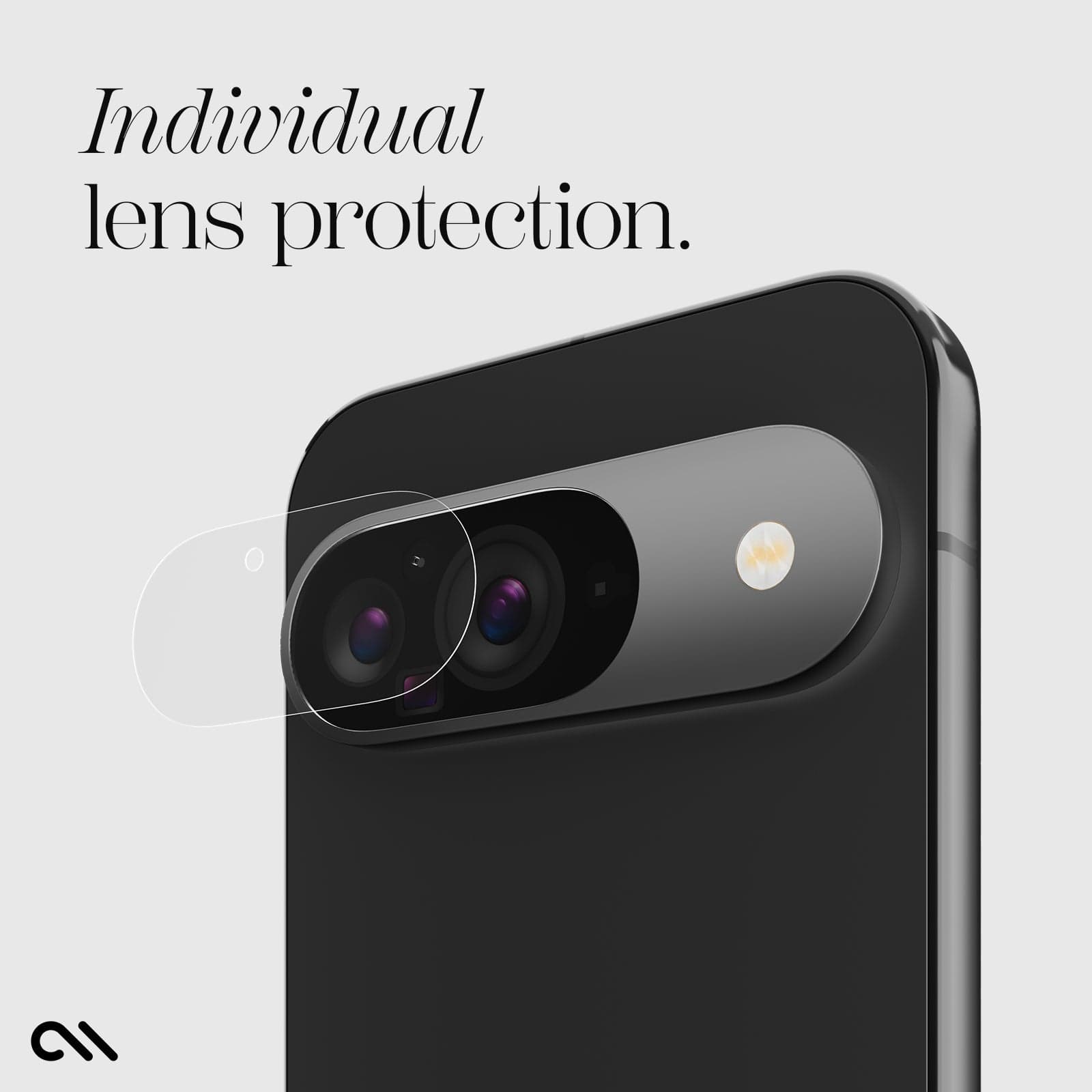 CASE-MATE Lens Protectors Glass Camera Lens Protector Pixel 9 protection transparente