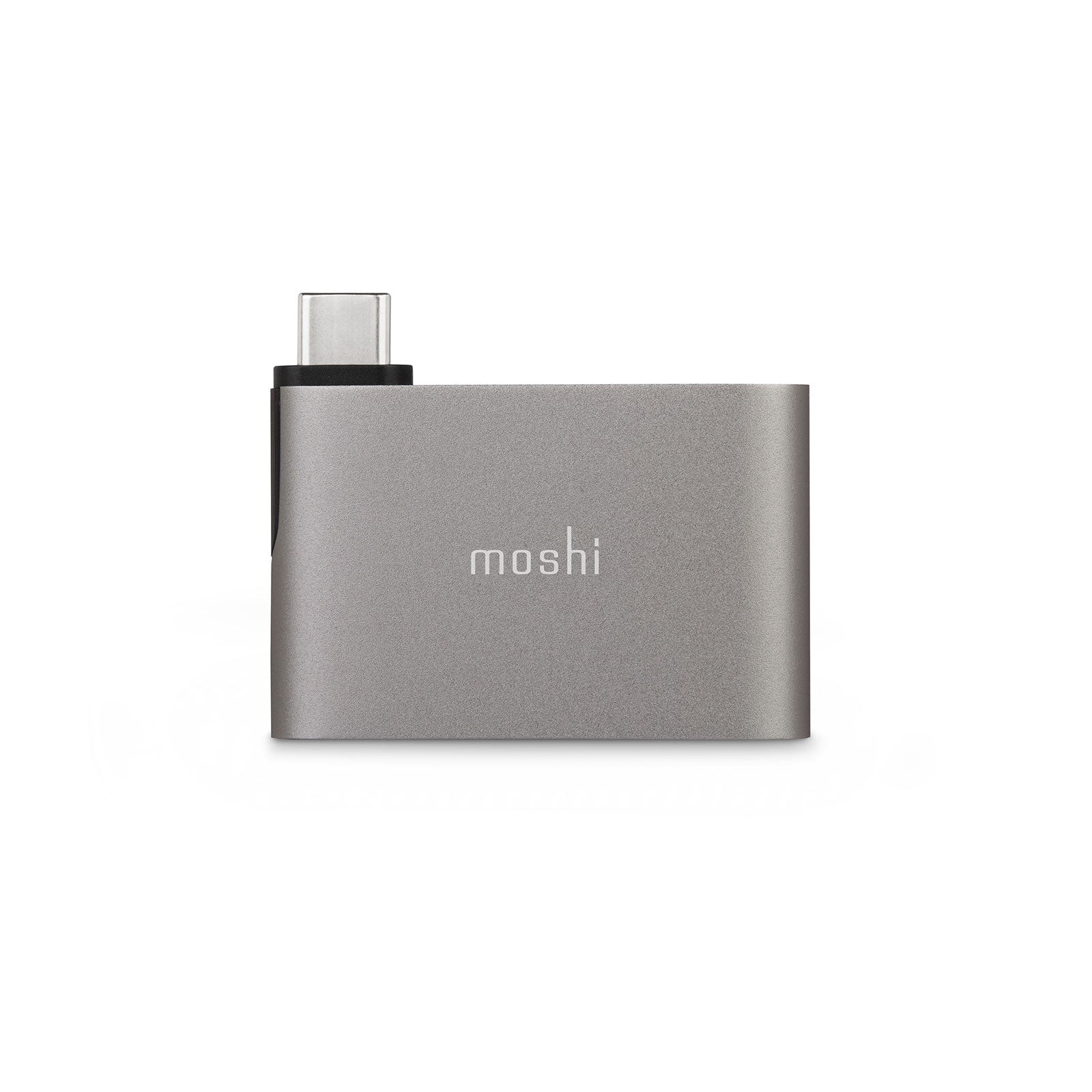 Moshi Cables and Adapters adaptateur USB-C vers deux USB-A gris titane