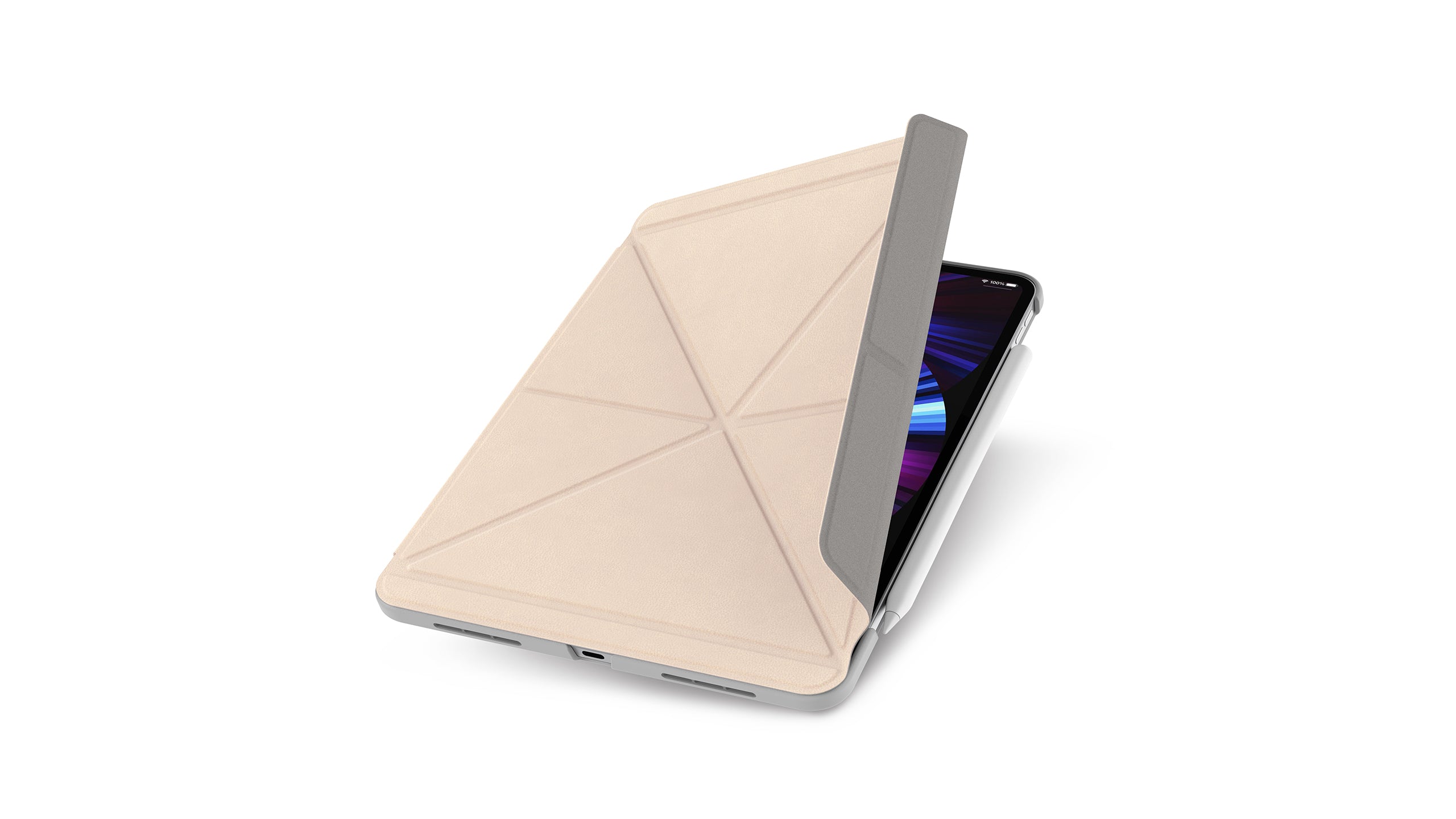 Moshi Cases VersaCover Case with Folding Cover coque iPad iPad Air 11 pouces M2/M3/M4, 2024-2026 noir Metro