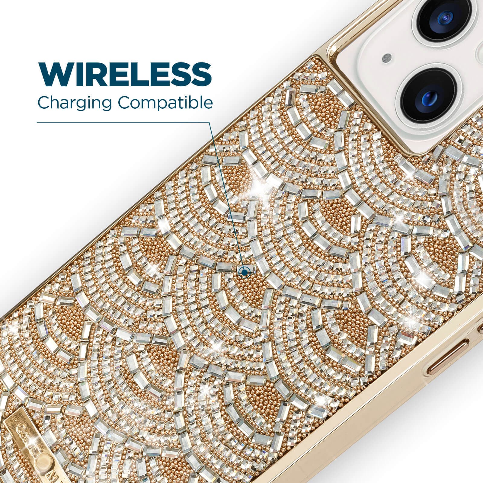 CASE-MATE Phone Cases Brilliance Chandelier coque iPhone 14 Plus cristaux
