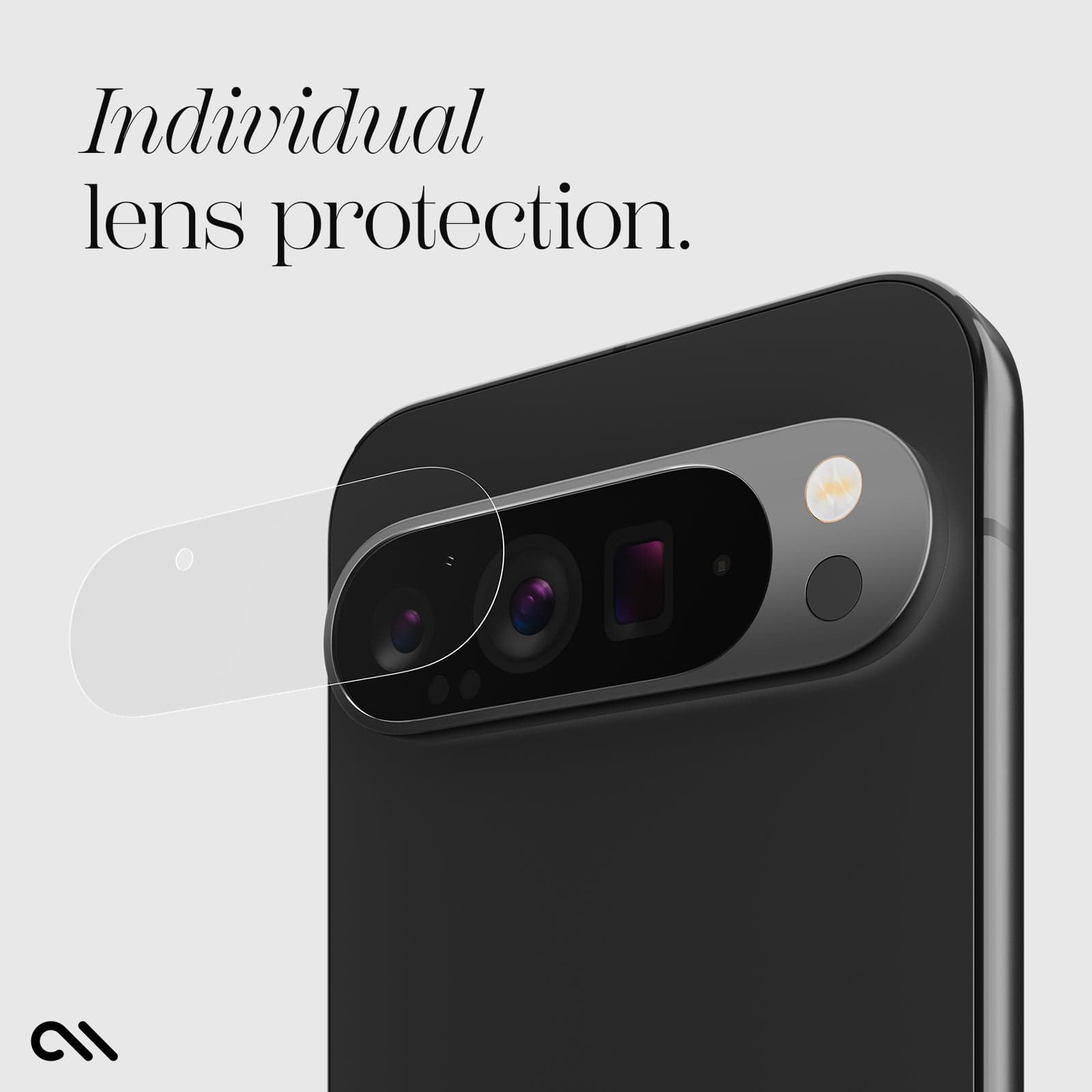 CASE-MATE Glass Camera Lens Protector Pixel 9 Pro XL protection caméra en verre