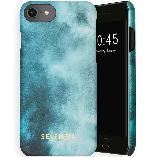 Selencia Coque arrière Maya Fashion coque bleue fine