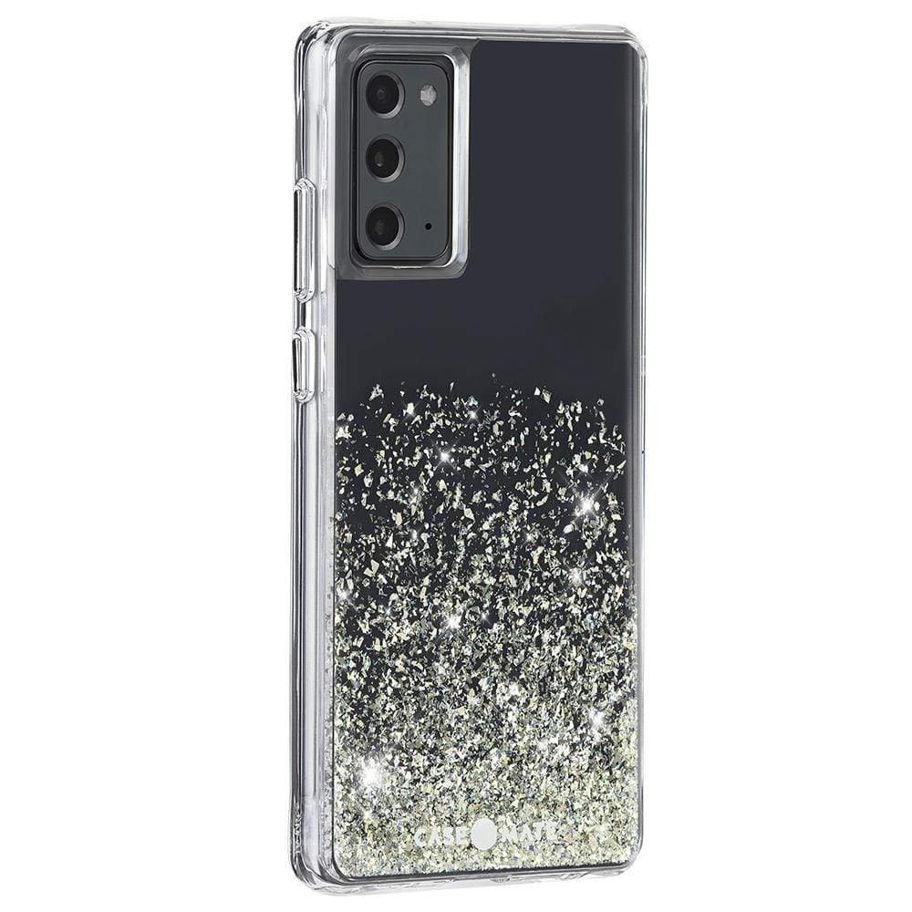 CASE-MATE Phone Cases Twinkle Ombre coque Galaxy Note20 5G Twinkle Stardust, protection antimicrobienne