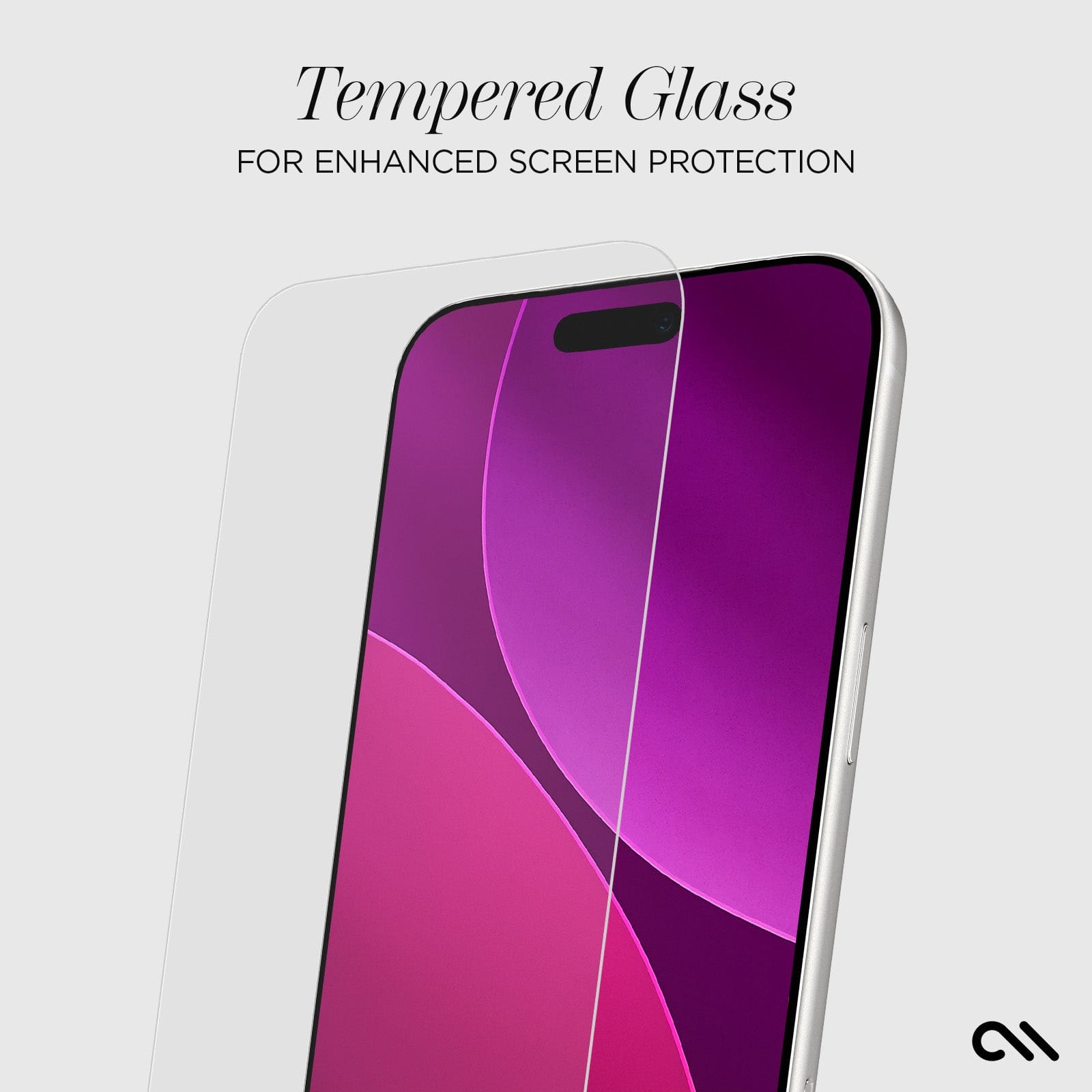 CASE-MATE Screen Protectors Easy Apply Glass Screen Protector 3 Pack verre trempé iPhone 18 Pro Max/17 Pro Max