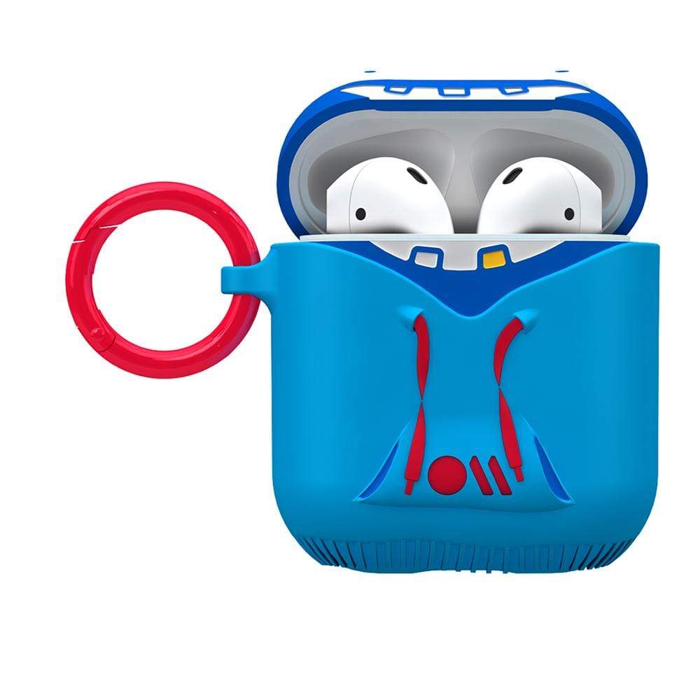 CASE-MATE AirPods Cases Creatures (Tricky) étui noir bleu rouge avec attache
