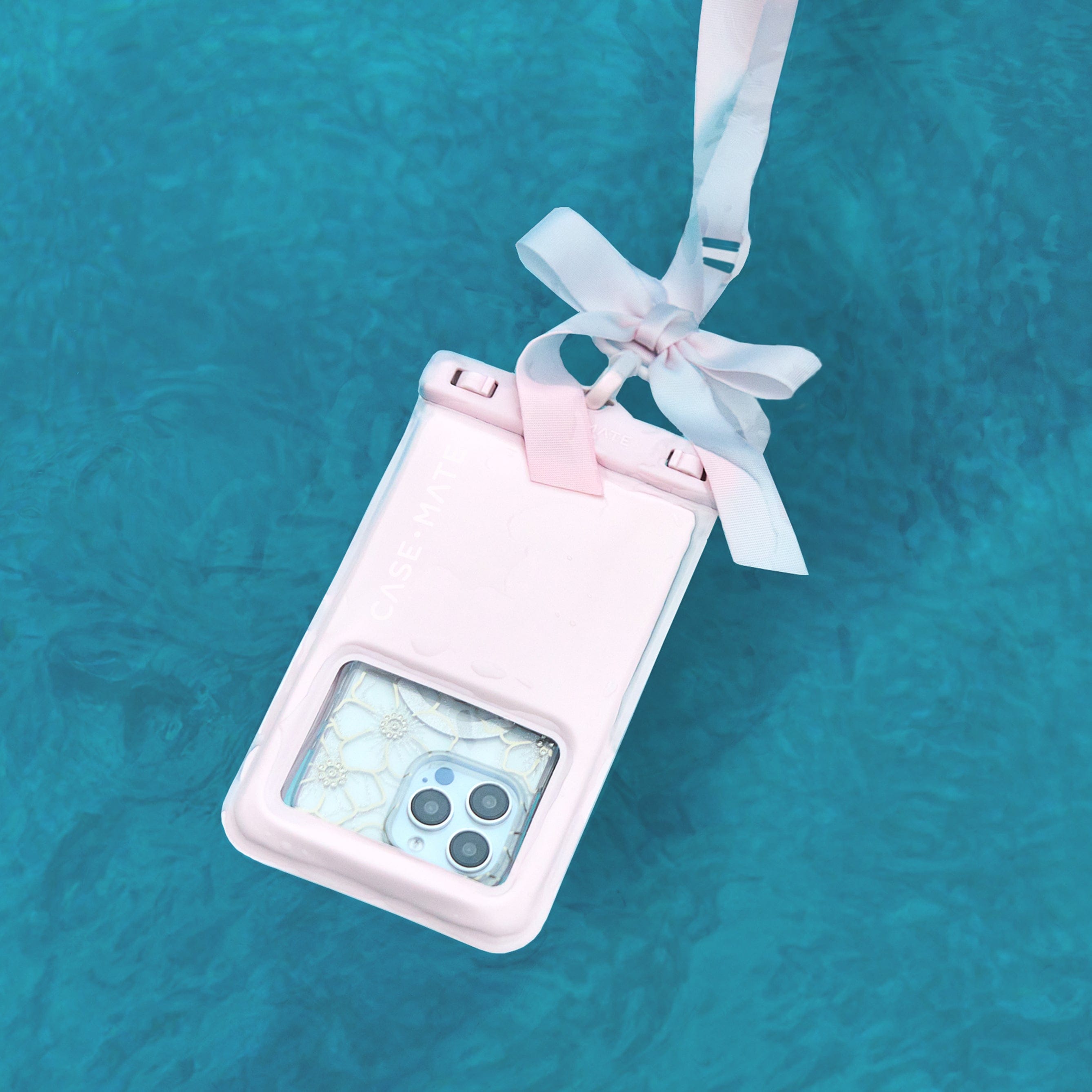 CASE-MATE Bundles The Essential Jelly Bundle ensemble sac et pochette étanche rose ballet