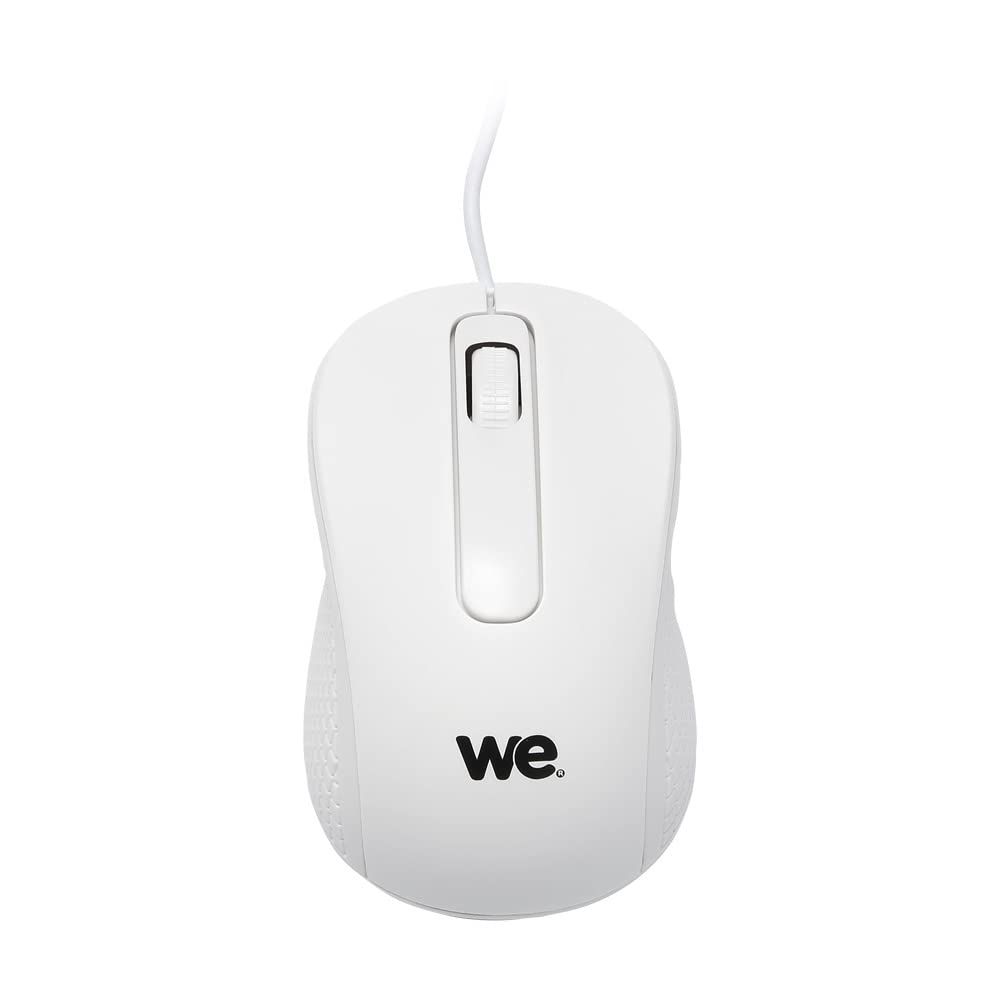 WE Informatique souris filaire USB 1200 DPI rouge ambidextre